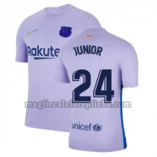 seconda maglie calcio barcellona 2021 2022 junior 24 giallo