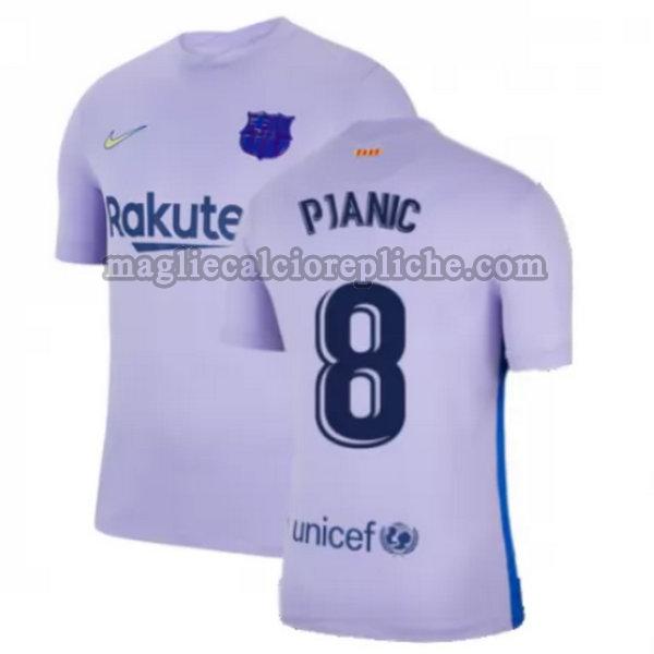 seconda maglie calcio barcellona 2021 2022 pjanic 8 giallo