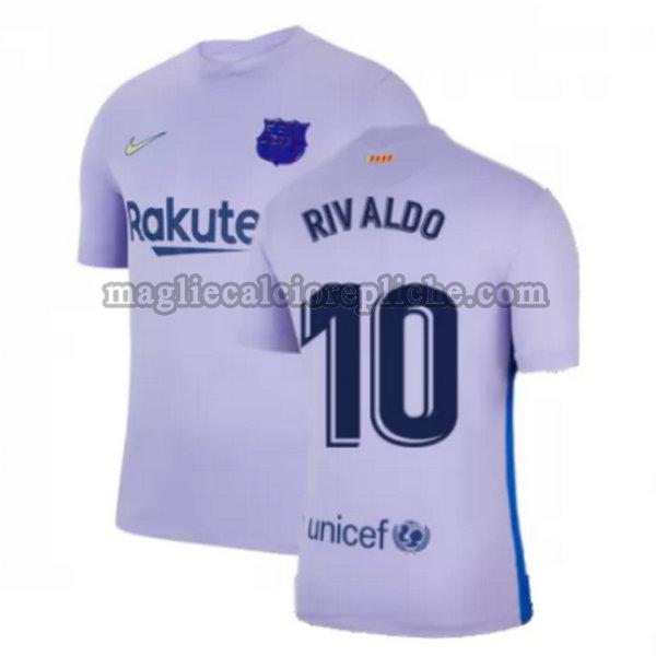 seconda maglie calcio barcellona 2021 2022 rivaldo 10.jpg giallo