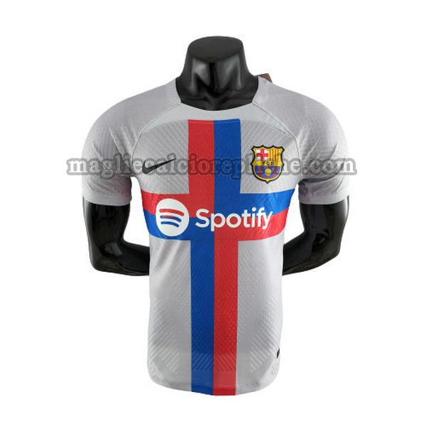 seconda maglie calcio barcellona 2022 2023 player grigio