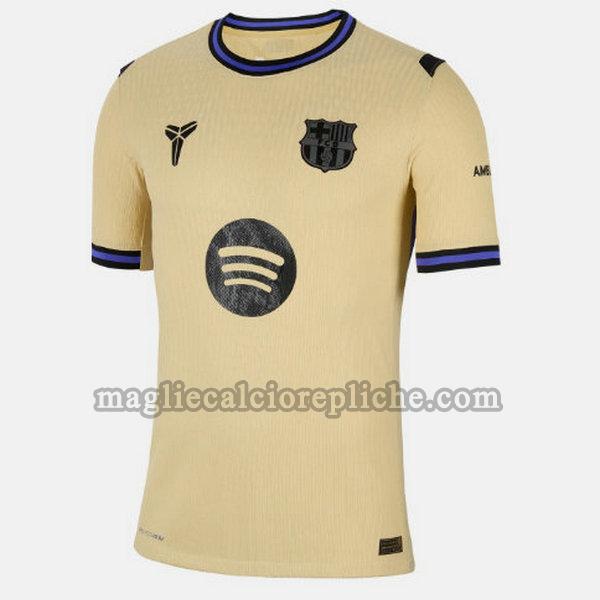 seconda maglie calcio barcellona 2025 2026 thailandia giallo