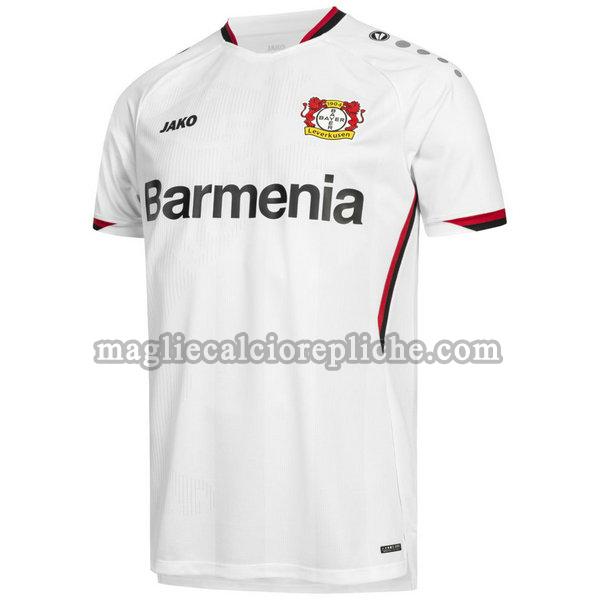 seconda maglie calcio bayer leverkusen 2021 2022 thailandia bianco