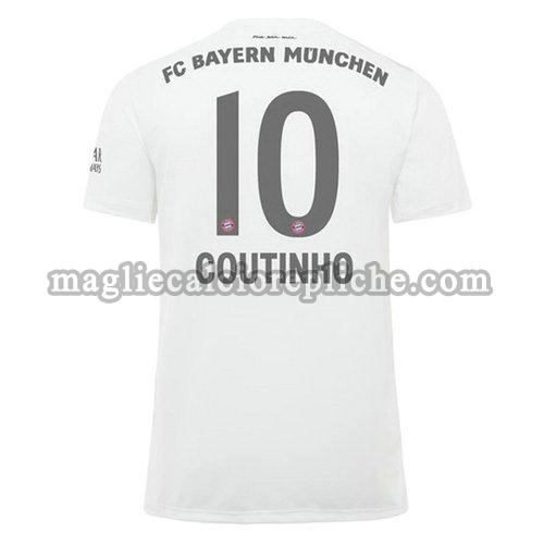 seconda maglie calcio bayern münchen 2019-2020 coutinho 10