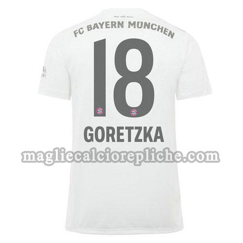 seconda maglie calcio bayern münchen 2019-2020 goretzka 18