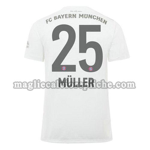 seconda maglie calcio bayern münchen 2019-2020 muller 25