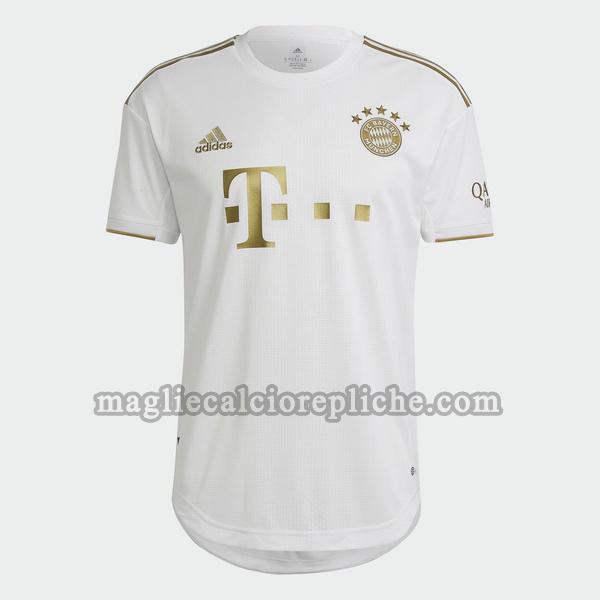 seconda maglie calcio bayern münchen 2022 2023 thailandia bianco