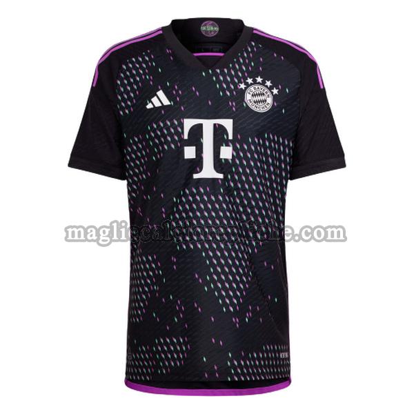 seconda maglie calcio bayern münchen 2023 2024 nero