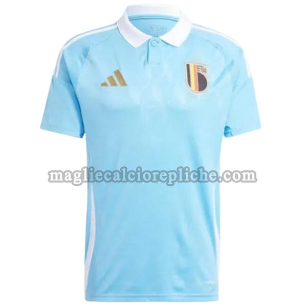 seconda maglie calcio belgio 2024 thailandia blu