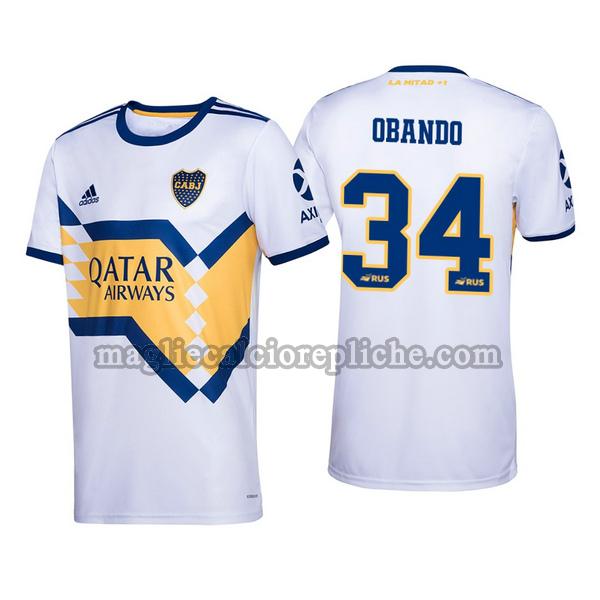 seconda maglie calcio boca juniors 2020-2021 agustin obando 34