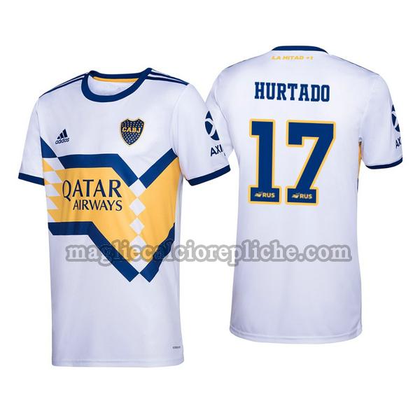 seconda maglie calcio boca juniors 2020-2021 jan carlos hurtado 17