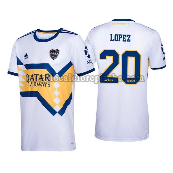 seconda maglie calcio boca juniors 2020-2021 lisandro lopez 20