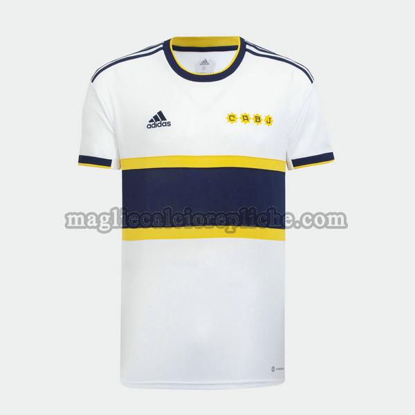 seconda maglie calcio boca juniors 2022 2023 bianco