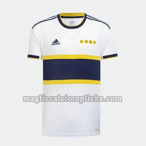 seconda maglie calcio boca juniors 2022 2023 thailandia bianco