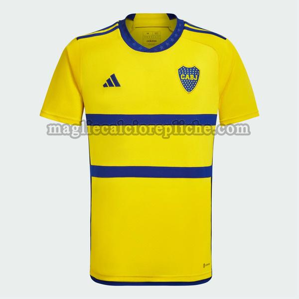 seconda maglie calcio boca juniors 2023 2024 thailandia giallo