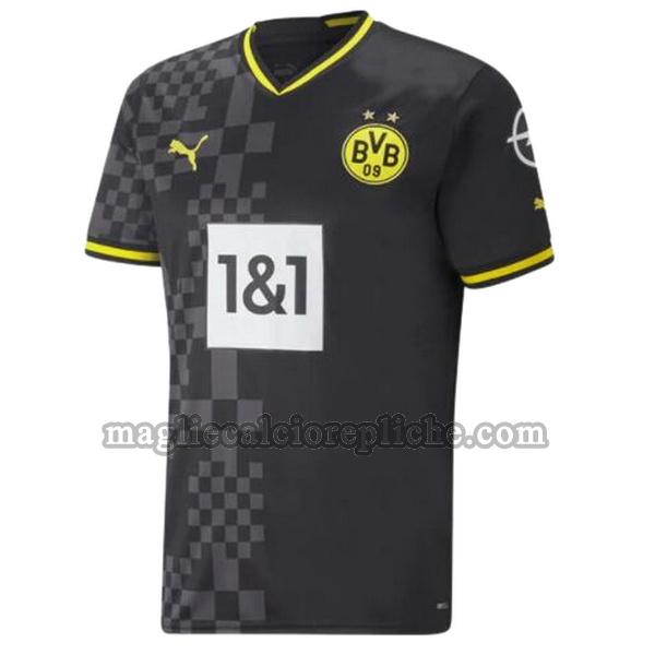 seconda maglie calcio borussia dortmund 2022 2023 nero