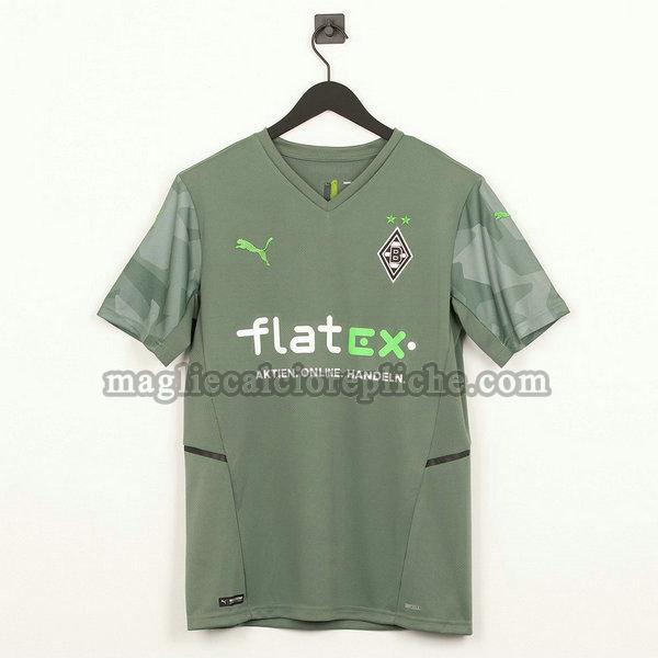 seconda maglie calcio borussia mönchengladbach 2021 2022 thailandia grigio