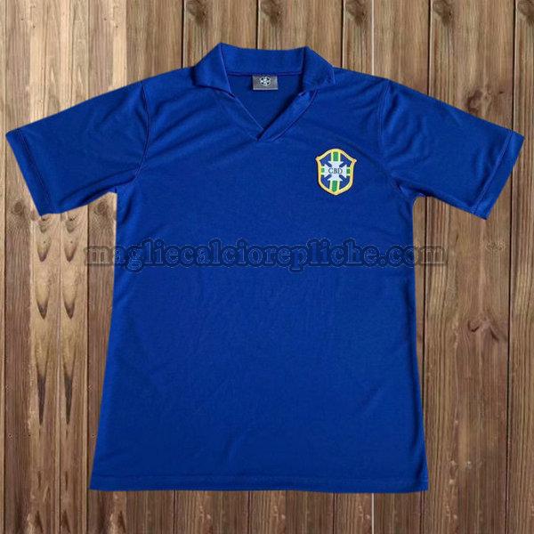 seconda maglie calcio brasile 1957 blu