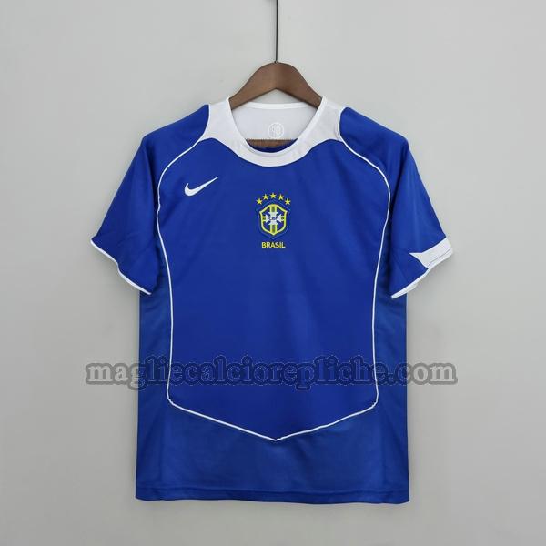 seconda maglie calcio brasile 2004 2006 blu