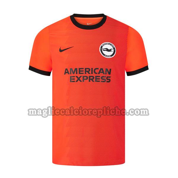 seconda maglie calcio brighton 2022 2023 thailandia arancione