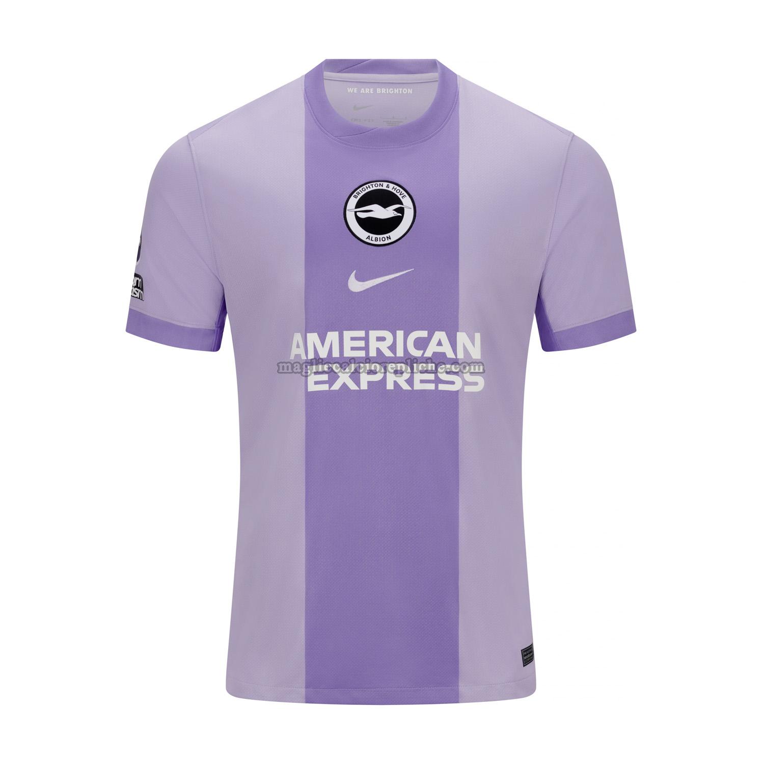 seconda maglie calcio brighton 2025 2026 thailandia purple
