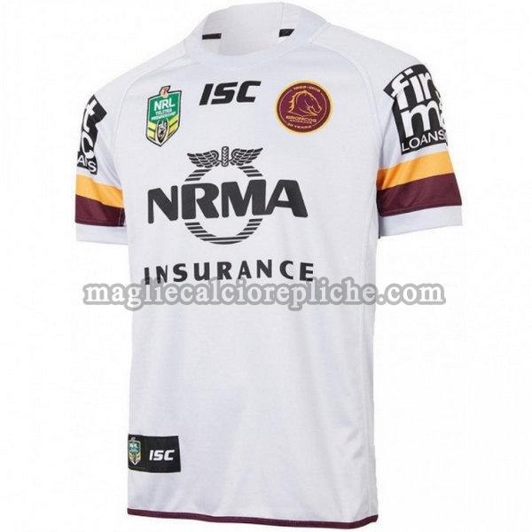 seconda maglie calcio brisbane broncos 2018 bianco