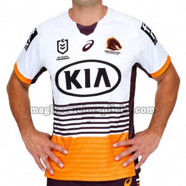 seconda maglie calcio brisbane broncos 2021 bianco