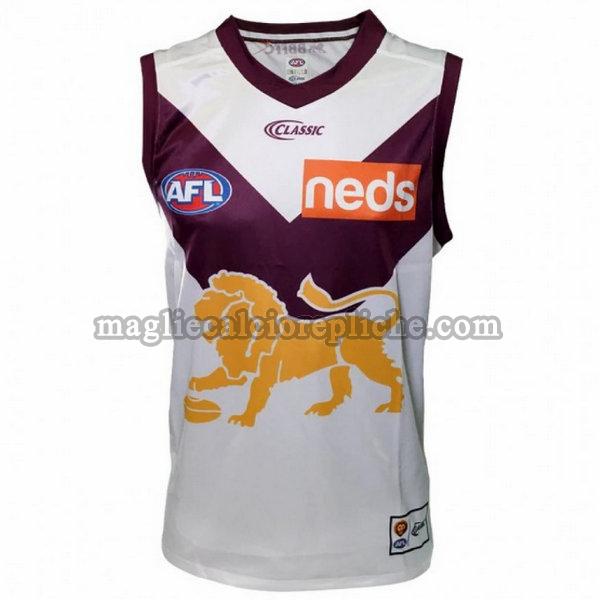 seconda maglie calcio brisbane lions 2020 bianco