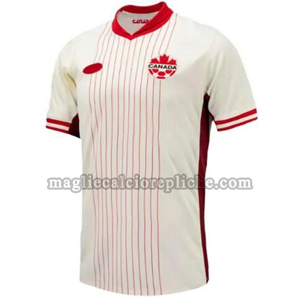 seconda maglie calcio canada 2024 thailandia bianco