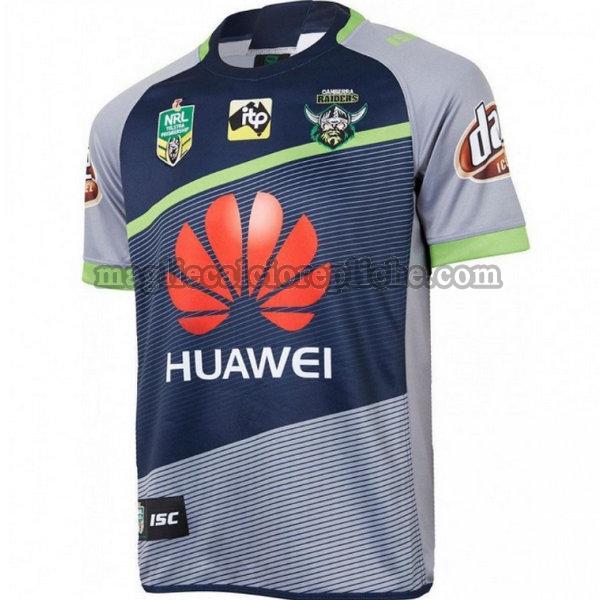 seconda maglie calcio canberra raiders 2018 grigio