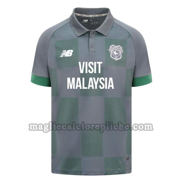 seconda maglie calcio cardiff city 2024 2025 thailandia grigio