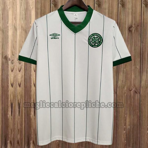 seconda maglie calcio celtic 1982-1983 bianco