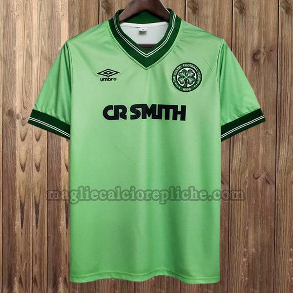seconda maglie calcio celtic 1984-1986 verde