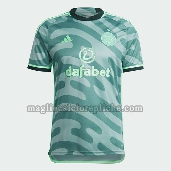 seconda maglie calcio celtic 2023 2024 thailandia verde