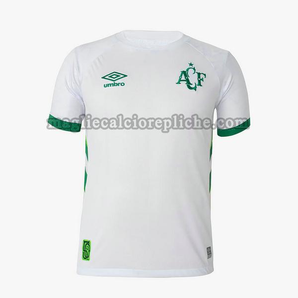 seconda maglie calcio chapecoense 2023 thailandia bianco