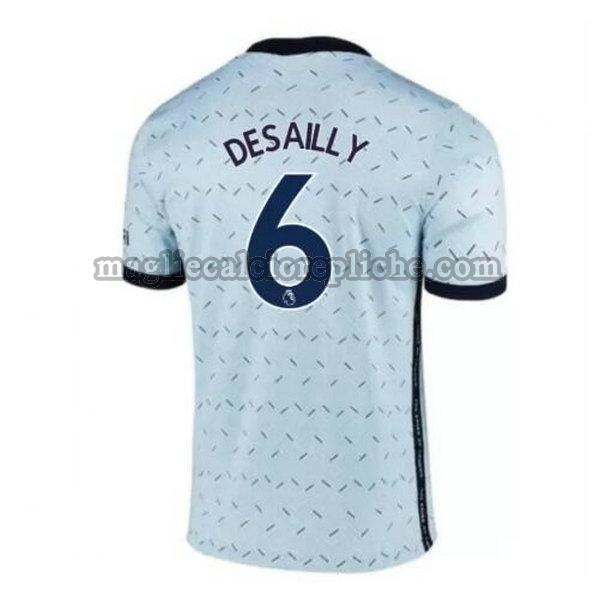 seconda maglie calcio chelsea 2020-2021 desailly 6