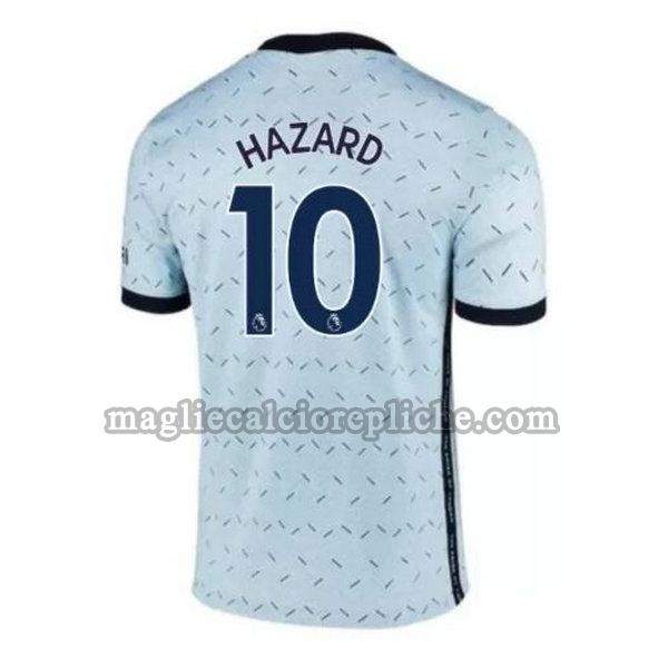 seconda maglie calcio chelsea 2020-2021 hazard 10