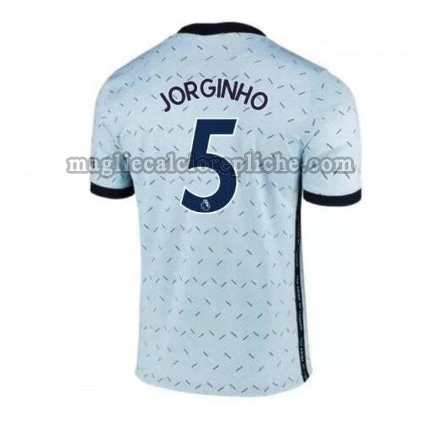 seconda maglie calcio chelsea 2020-2021 jorginho 5