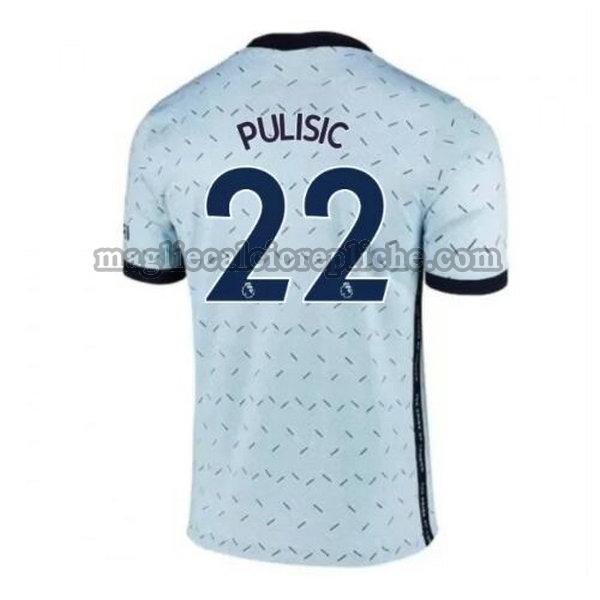 seconda maglie calcio chelsea 2020-2021 pulisic 22