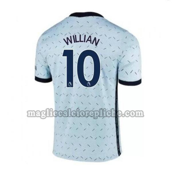 seconda maglie calcio chelsea 2020-2021 willian 10