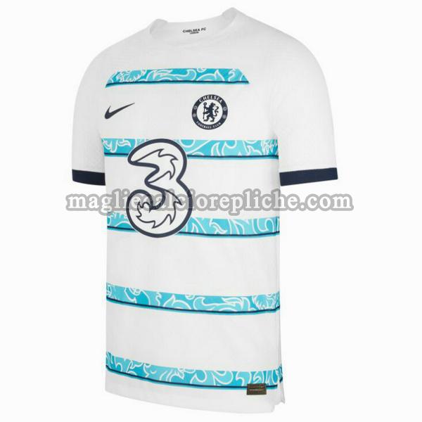 seconda maglie calcio chelsea 2022 2023 bianco