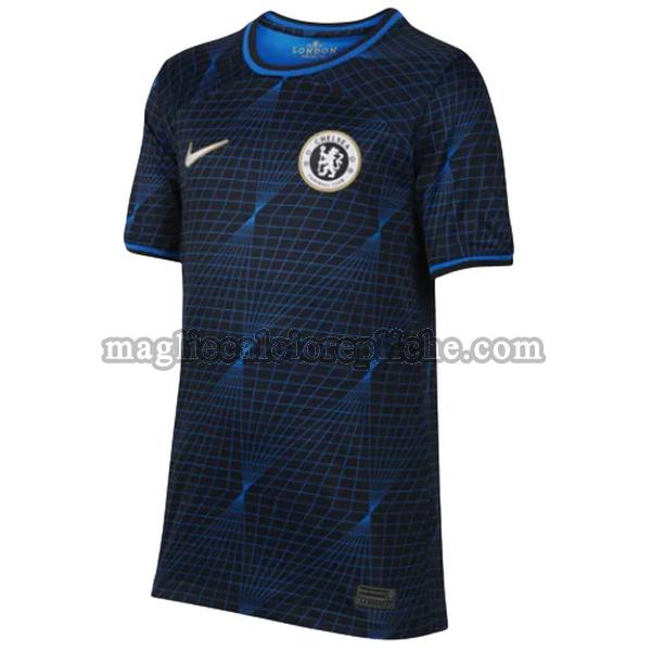 seconda maglie calcio chelsea 2023 2024 azu