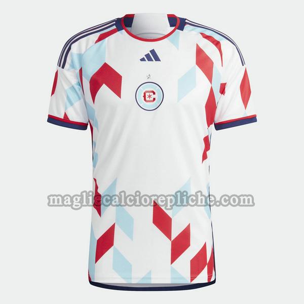 seconda maglie calcio chicago fire 2023 2024 thailandia bianco