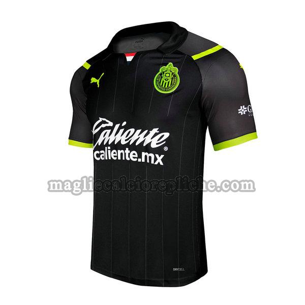 seconda maglie calcio chivas usa 2021 2022 thailandia nero