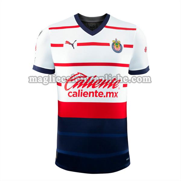 seconda maglie calcio chivas usa 2023 2024 thailandia bianco