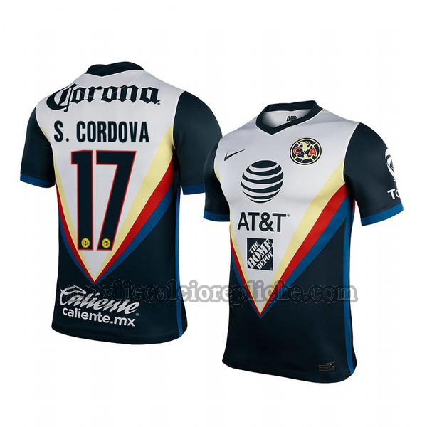 seconda maglie calcio club américa 2020-2021 sebastian cordova 17