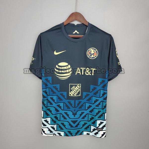 seconda maglie calcio club américa 2021 2022 thailandia blu