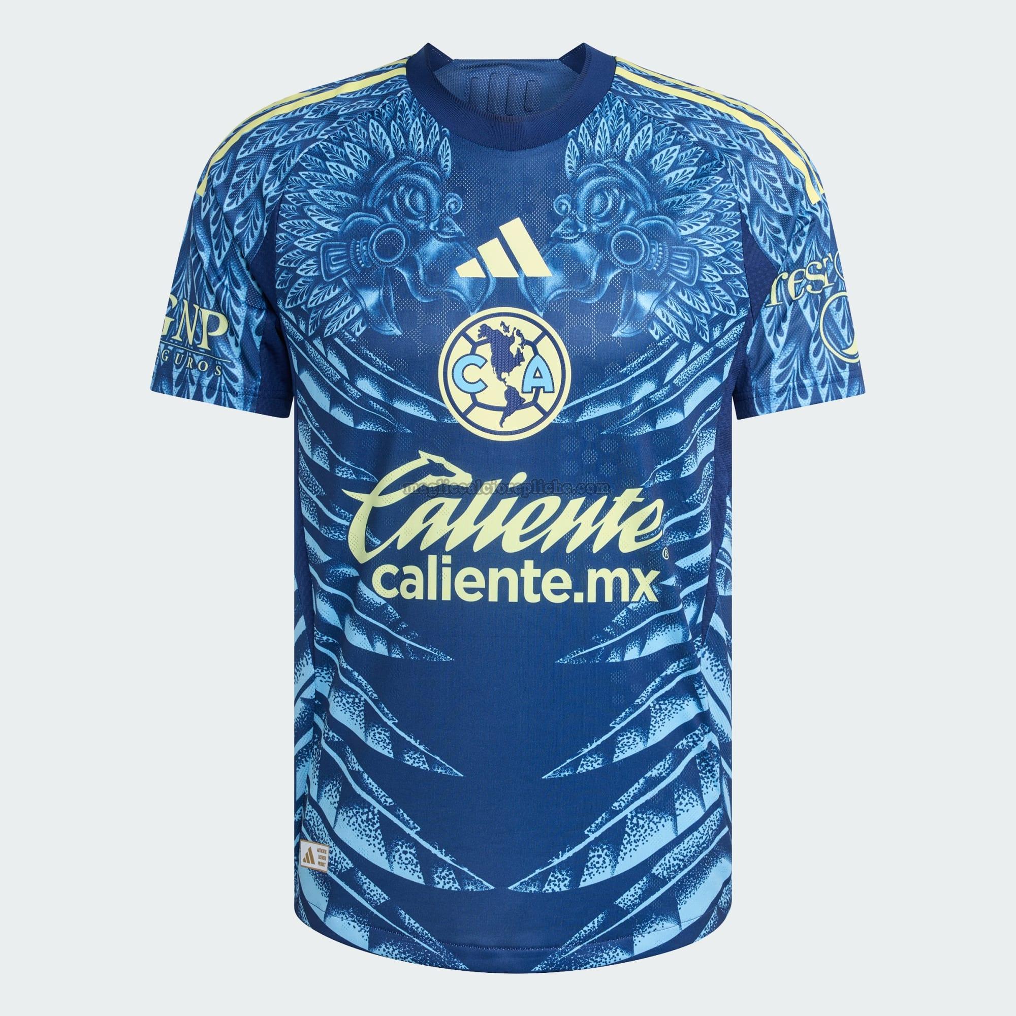 seconda maglie calcio club américa 2025 2026 thailandia blu