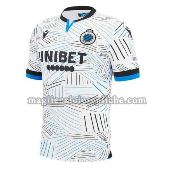 seconda maglie calcio club brugge 2022 2023 thailandia bianco