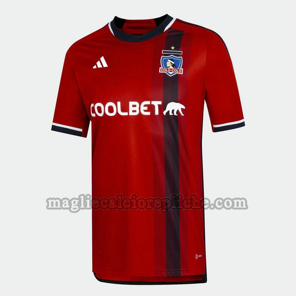 seconda maglie calcio colo-colo 2023 thailandia rosso