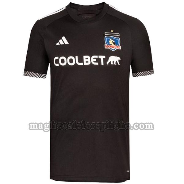 seconda maglie calcio colo-colo 2024 2025 thailandia nero